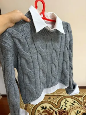 Ayollar uchun Jenfer oq yoqalik 1