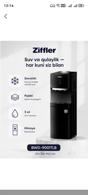 Ziffler pol suv sovutgichi