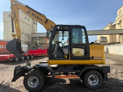 Колёсный экскаватор XGMA с опорными ногами XG8090WS