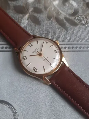 Vostok-Au10 oltin suvi yugurtirilgan soat 1