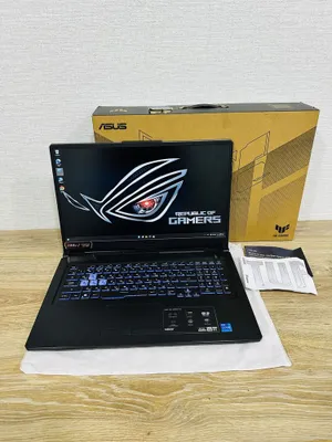 ASUS TUF Core i5 + RTX3050Ti + 17,3 dyuymli ekran, 144 Hz, ideal holatda 1