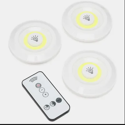Zamonaviy LED lampa (3 dona + pult bilan) 1