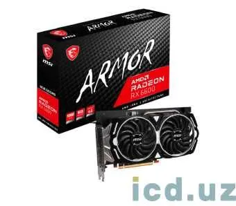 | RADEON MSI RX 6600 ARMOR 8G 128 bit 8GB GDDR6 OverClock Edition Box 1