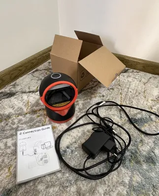 USB orqali ishlaydigan statsionar shtrix-kod va QR-kod skaneri 1
