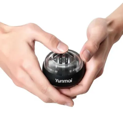 Xiaomi Yunmai YMGB-Z702 bilak giroskopik trenajyori — qora