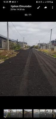 Услуги по укладке асфальта 1