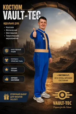 Vault-Tec / Fallout ANIME kostyumi sotiladi