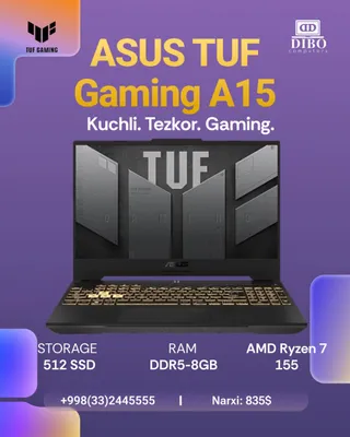 ASUS TUF Gaming A15 | RTX 3050