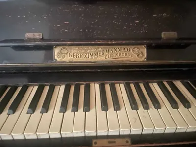 Раритетное пианино Zimmermann A.G. 1