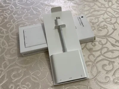 Мультимедийный адаптер Apple USB-C — Digital AV с несколькими портами 1