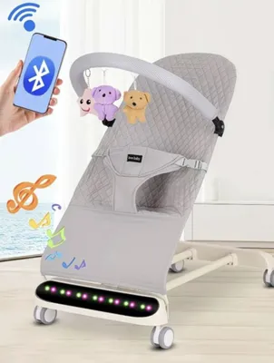 Новый шезлонг для новорождённого. Детский шезлонг как новый (0+) 1