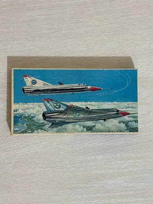 Сборная модель самолёта SAAB J35 Draken (винтаж) 1