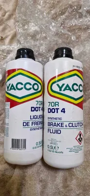 Тормозная жидкость "Yacco" 0,5 1