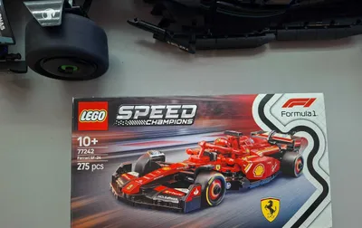Оригинальное LEGO F1 SF24 серии Speeds Champions 1