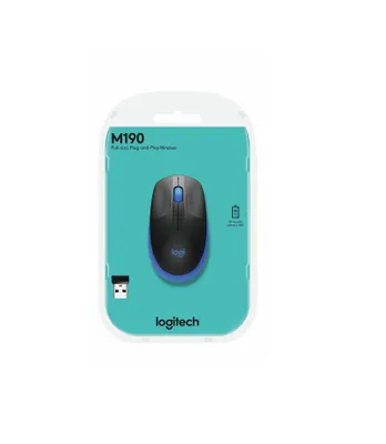 | Logitech M190 Blue simsiz sichqonchasi 1