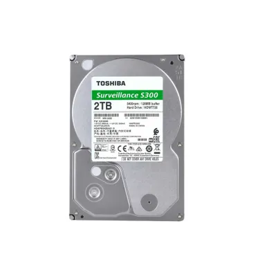 | 2TB Toshiba Surveillance S300 HDTW720/5400Rpm HDD qattiq diski