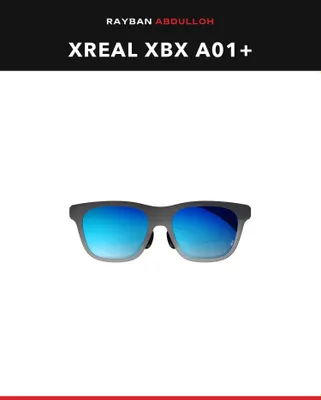 XREAL xbx a01+ — AR-ko‘zoynaklar, 147 dyuymli ekran, 62 g, original 1