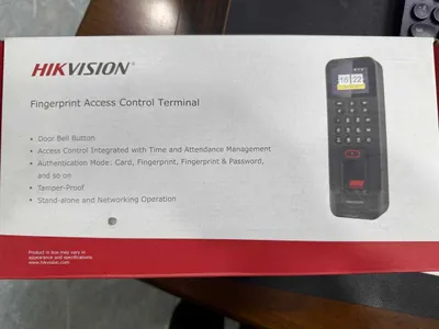 Терминал отпечатков пальцев Hikvision DS-K1T804AEF 1