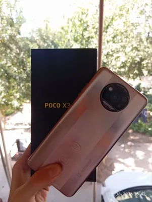 Poco x3 pro plata kuygan 1