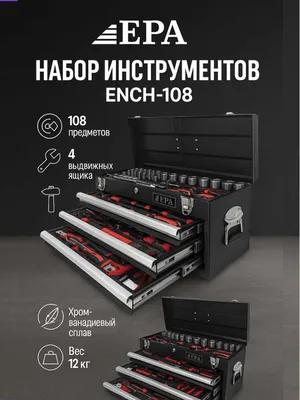 Набор ключей EPA ENCH-108 1