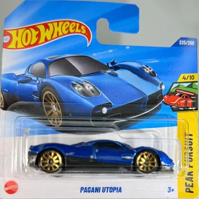 hot wheels pagani utopia blue colour