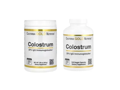 California Gold Colostrum kolostrum og‘iz suti 1