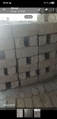 Продаются глиняные блоки — 4 500 штук 1
