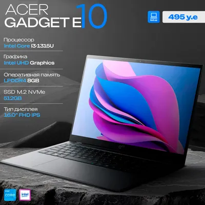 Ноутбук Acer Gadget E10 ETBook Plus M16P