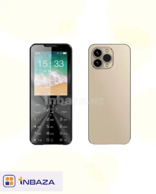 Кнопочный телефон в стиле iPhone 13 Pro