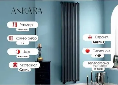 Вертикальные радиаторы , Дизайтерские оптом склад