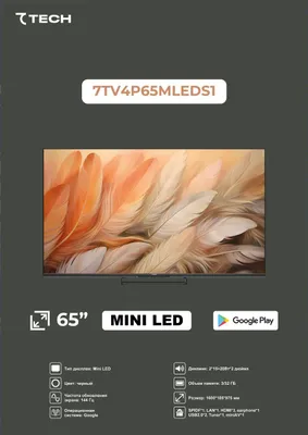 TECH 65 Mini-LED televizor