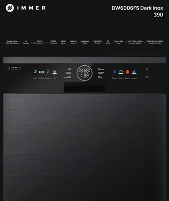 Посудомоечная машина IMMER DW6006FS Dark Inox