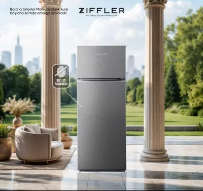 Холодильник Ziffler, есть рассрочка