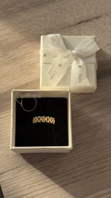 Harakatlanuvchi mini Chanel uzuk, 585 probali oltin 1