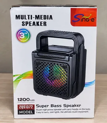 Sing-e ZQS1372 karnayi — RGB yoritgichi, Bluetooth 1