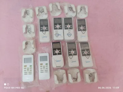 Midea konditsioneri pulti, 9 dona 1