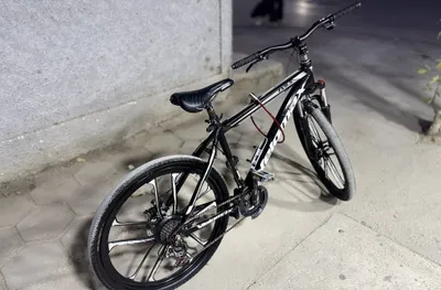 Velomax velosipedi, 26 dyuymli g‘ildiraklar, qora, tezlikli 1