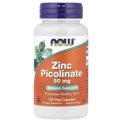 NOW Foods пиколинат цинка цинк sink Zinc Picolinate 60 и 120 капсул 1
