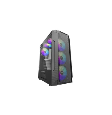 darkFlash LEO kompyuter korpusi (ATX, 4 ta ventilyator) 1
