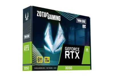 }ZOTAC GeForce RTX 3050 6GB GDDDR6 Twin Edge OC videokartasi 1