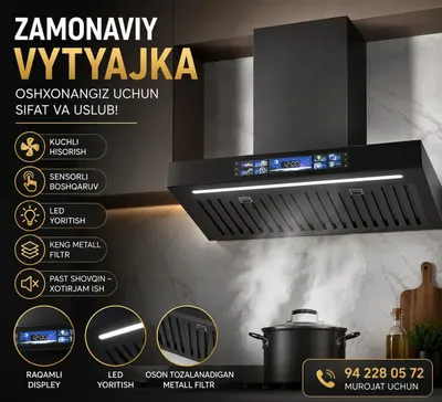 Zamonaviy Oshxona havo Aylantrgchi 1