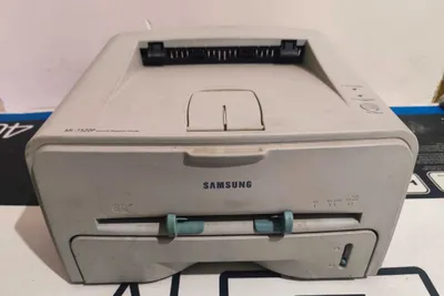 Лазерный черно-белый принтер Samsung ML-1520P в хорошем состоянии 1