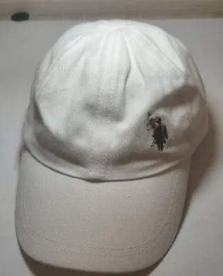 uspa polo кепка белая 1
