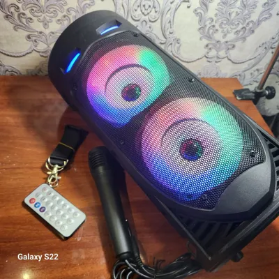 Колонка с Bluetooth и пультом 1