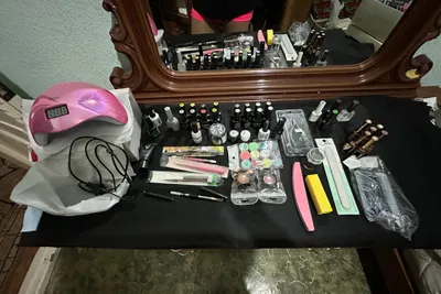 Manikyur uchun frezer apparati va lampa, gel-laklar (to‘liq to‘plam) 1