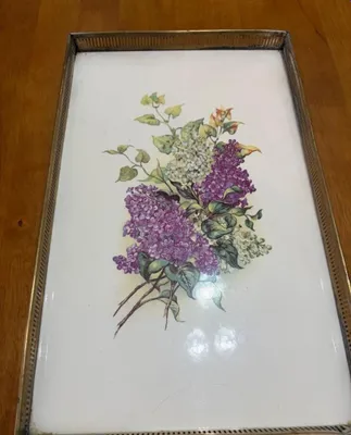Продам антикварный поднос 1