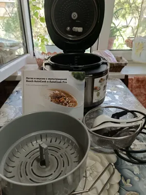 Bosch AutoCook Pro MUC88B68 multivarkasi, to‘liq to‘plam, a’lo holatda 1