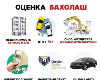 Оценка ущерба, смета и экспертные услуги