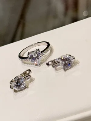 Комплект kumuw 925 пробы