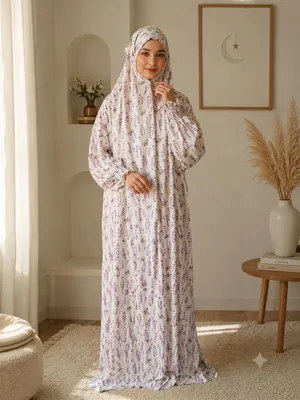 Ayollar umra va haj uchun ibodat libosi. Namaznik 1